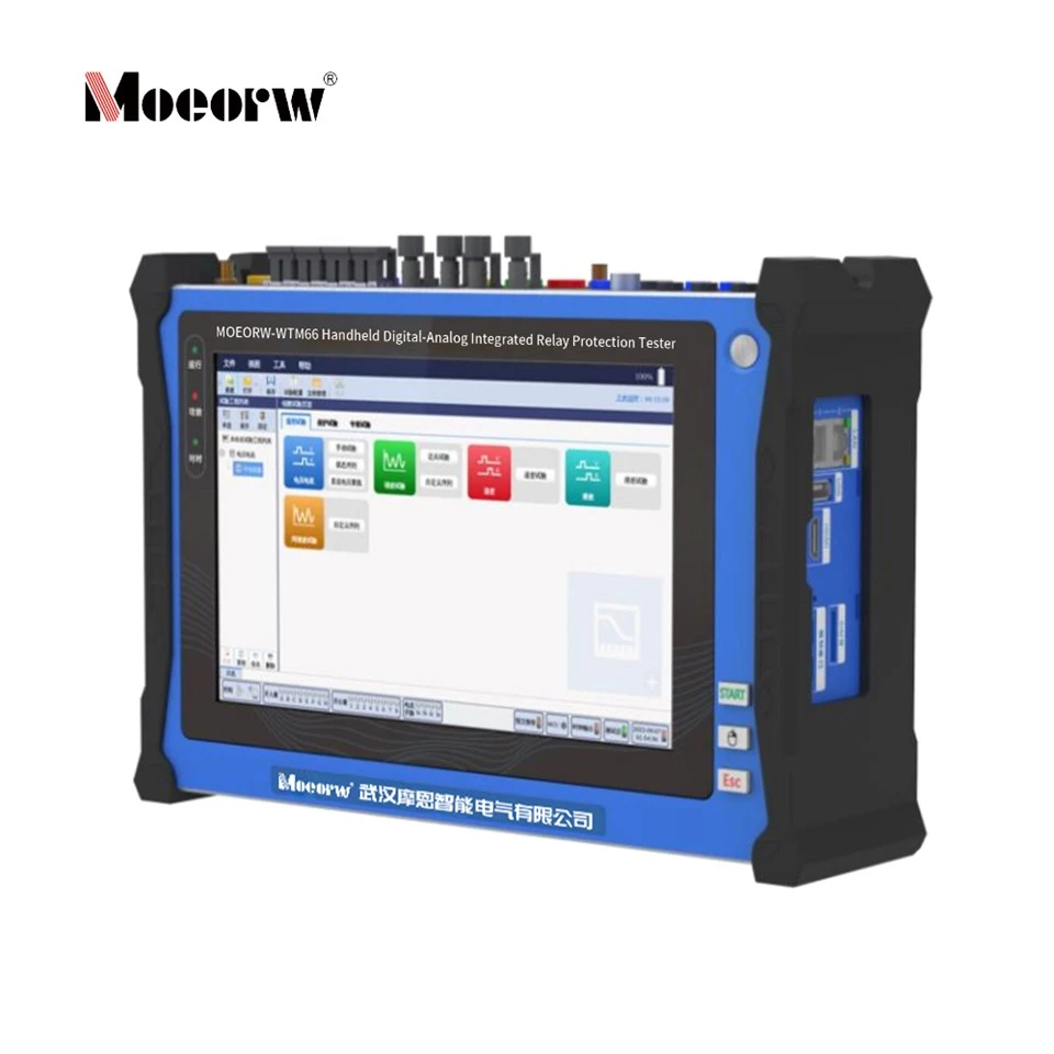 Tragbarer digitaler-analoger integrierter Relaisschutztester
